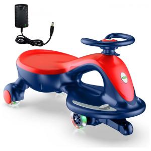 Carro Infantil Elétrico 2 em 1 1 Assento com Sons para Crianças a Partir de 3 Anos, ANPABO, Azul