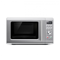 Micro ondas BMO650SIL de Bancada 45 Litros Multifuncional de Aço Inoxidável, 900W, 110v, BREVILLE BMO650SIL1BUC1, Prateado