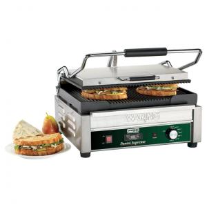Waring Panini Supremo Grelhador de Sanduíches com Timer, Superfície 37x28 cm, 208V, 2808W