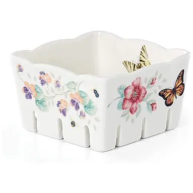Tigela de Frutas em Porcelana,
