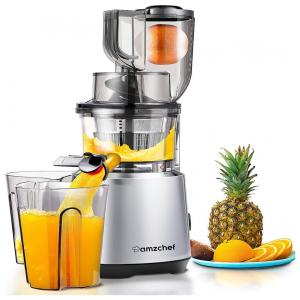 Espremedor de Sucos Função Reversa Sem BPA, CHEF, 110v, CHEF, Prateado