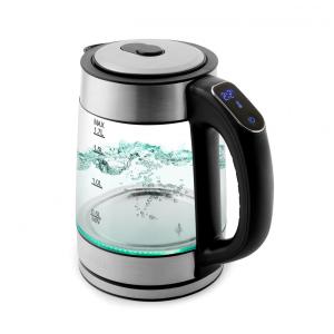 Chaleira Elétrica 1,7L Aço Inoxidável, 1750W, 110v, AROMA HOUSEWARES AWK 170D, Prateado