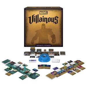 Jogo de Tabuleiro Estratégico Ravensburger Marvel Villainous Infinite Power - Desafie sua Mente com os Vilões Mais Icônicos da Marvel!