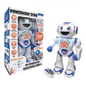 Robô Programável LEXiBOOK ROB85EN com Controle Remoto para Crianças Acima de 6 Anos, Branco