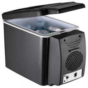 DFYR Mini Geladeira, Cooler Automotiva Elétrico Portátil 6L, 110V, Preto