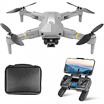 Drone Profissional com Câmera 8K HD para Adultos e Estojo de Transporte, SKYTEEY, Cinza