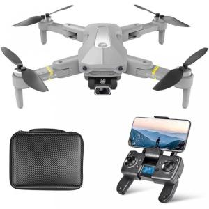 Drone Profissional com Câmera 8K HD para Adultos e Estojo de Transporte, SKYTEEY, Cinza