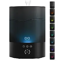 Umidificador Névoa Fria Everlasting Comfort Preto 2.5L Superior Preenchimento