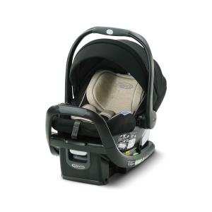 Assento Infantil Cadeira Automotiva SnugFit com Barra Anti Ressalto, GRACO 2121348, Preto