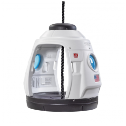 Cápsula Espacial, Balanço e Playhouse Ideal para Diversão Interna e Externa, 3 a 8 Anos, Step2, Branco