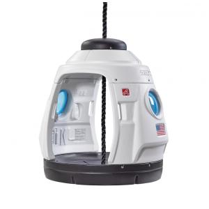 Cápsula Espacial, Balanço e Playhouse Ideal para Diversão Interna e Externa, 3 a 8 Anos, Step2, Branco