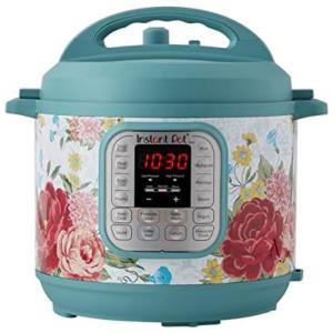 The Pioneer Woman Instant Pot DUO60 6 Quart Frontier Rose 7 In 1 Multi Use Programmable Pressure Cooker, Slow Cooker, Rice Cooker, Sauté