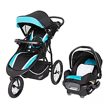 Carrinho de Bebê com Cadeira para Carro Baby Trend NexGen, Rosa e Preto