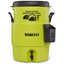 Cooler Térmico Esportivo para Bebidas 18 L com Dispensador e Porta Copos, IGLOO, Verde