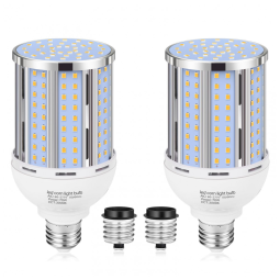 Pacote com 2 Lâmpadas de Milho LED 70W, Equivalente a 700 Watts, Base Média/Grande E26/E39, 3000K Branco Quente, 8.800LM para Ambientes,XYCN
