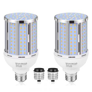 Pacote com 2 Lâmpadas de Milho LED 70W, Equivalente a 700 Watts, Base Média/Grande E26/E39, 3000K Branco Quente, 8.800LM para Ambientes,XYCN