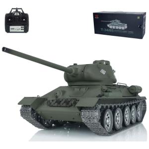 Tanque de Guerra TOUCAN RC HOBBY Soviet 4 85 com Controle Remoto, Escala 116, Verde
