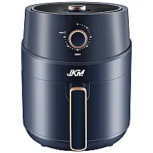 Fritadeira Elétrica AirFyer, Capacidade 3L com Temporizador Digital, 1500W, 110v, JKM, Azul