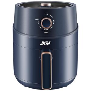 Fritadeira Elétrica AirFyer, Capacidade 3L com Temporizador Digital, 1500W, 110v, JKM, Azul