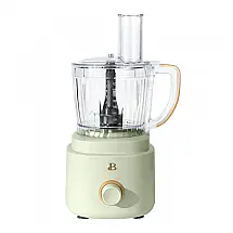 Processador de alimentos 10 xícaras verde 500W com controle de velocidade e sistema de travamento twist‑lock, 110V