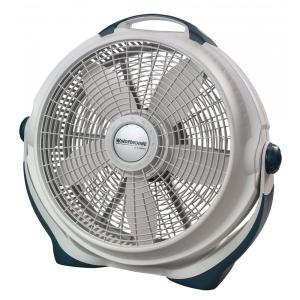 Ventilador de Piso com 3 Velocidades, Giratório para Grandes Espaços, 110V 107W, Lasko Wind Machine