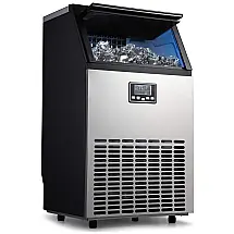 Máquina de Gelo Automática Portátil até kg, 24H, Cor, 110v, NORTHAIR HZB 65, Preto