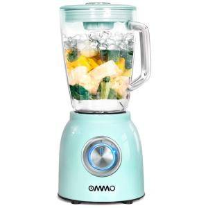 Liquidificador de Bancada Profissional 1.5L 3 Velocidades, 110v, OMMO, Verde