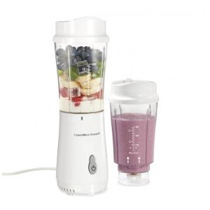 Liquidificador Pessoal Portátil com 2 Copos de 400mL, 110V, Hamilton Beach 51102V, Branco