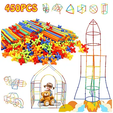 Brinquedo de construção STEM com