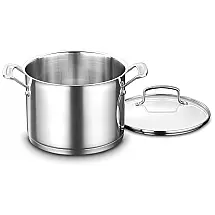 Caldeirão com Tampa 6 Litros em Aço Inoxidável, Cuisinart