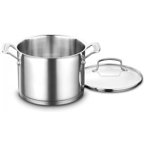 Caldeirão com Tampa 6 Litros em Aço Inoxidável, Cuisinart