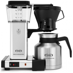 Cafeteira Elétrica Programável 1.9L com Controle de temperatura e Aço Inoxidável, 110v, TECHNIVORM MOCCAMASTER 79212, Prateado