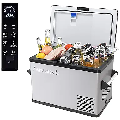 AUSRANVIK Cooler, Geladeira Elétrica Automotiva