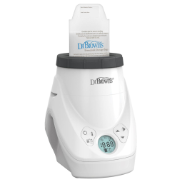 Aquecedor de Mamadeiras com Aquecimento Uniforme e Consistente, Dr. Browns, Branco