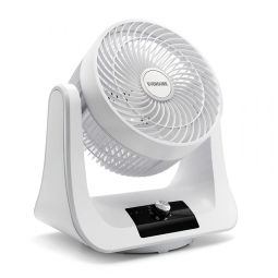 Ventilador de Mesa com 3 Velocidades, Fluxo de Ar Direcionado e Baixo Ruído Perfeito para Quarto, Sala e Escritório, 110V 18W