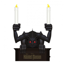 Enfeite Natalino Hallmark Keepsake 2025 Disney The Haunted Mansion Gargoyle com Luz, Plástico, 8,3 x 11,4 x 10,2cm