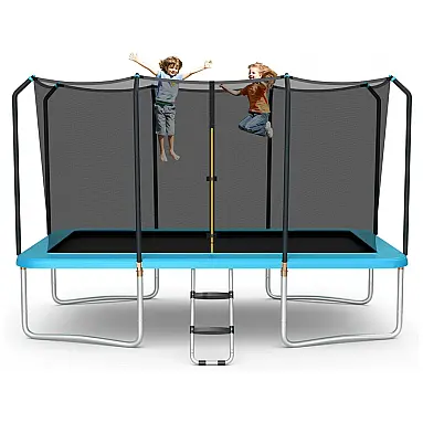 Trampolim Retangular Goplus 2,44m x