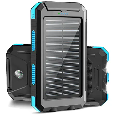 Powerbank Carregador Portátil Solar 20000mah