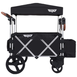 Keenz Stroller Carrinho de Bebê e Passeio Dobrável e Multifuncional, Peso Máximo 49 kg, Preto