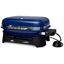 Churrasqueira Grill Elétrica para até 4 Pessoas, 110V, Weber, Azul Escuro