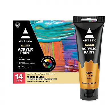 Kit de Tinta Acrílica Profissional