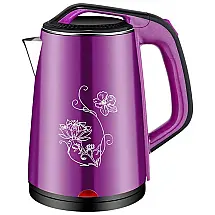 Chaleira Elétrica 2.3L com Desligamento Automático e Proteção de Fervura, Roxa, 110v, WUDASH, Violeta