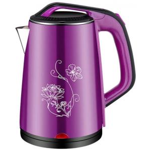 Chaleira Elétrica 2.3L com Desligamento Automático e Proteção de Fervura, Roxa, 110v, WUDASH, Violeta