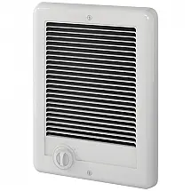 Aquecedor de Parede Cadet Com-Pak CSC101TW Branco Completo 1000W 3412 BTU Termostato 18,6 m2 Modelo 67508 120V