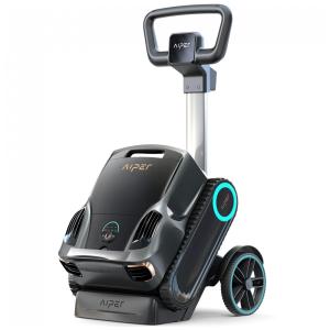 Robô Limpador de Piscina Aiper Scuba X1 Pro Max All-in-One com Carrinho, Sucção 8.502 GPH (140 m³/h).