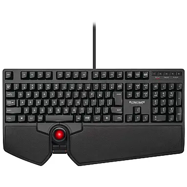 Teclado Ergonômico Sem Fio Recarregável