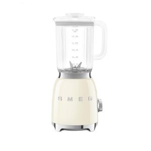 Liquidificador Retrô de Bancada 1.5 Litros com 4 Predefinições e 4 Velocidades, 110V 600W, SMEG 50's BLF03CRUS, Creme
