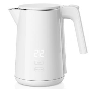 Chaleira Elétrica 1,0 Litro 1200W: Aquecimento Rápido, Desligamento Automático, Proteção contra Funcionamento sem Água