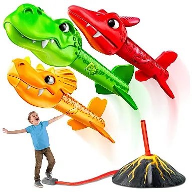 Lançador de Foguetes de Dinossauros