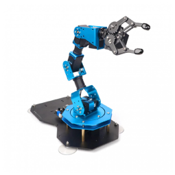 Hiwonder Braço Robótico xArm ESP32 Open-Source Cinza e Azul – Kit Programável MicroPython com Sensores para Desenvolvimento Secundário
